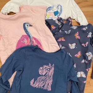 Girls size 12 shirts Tea Collection